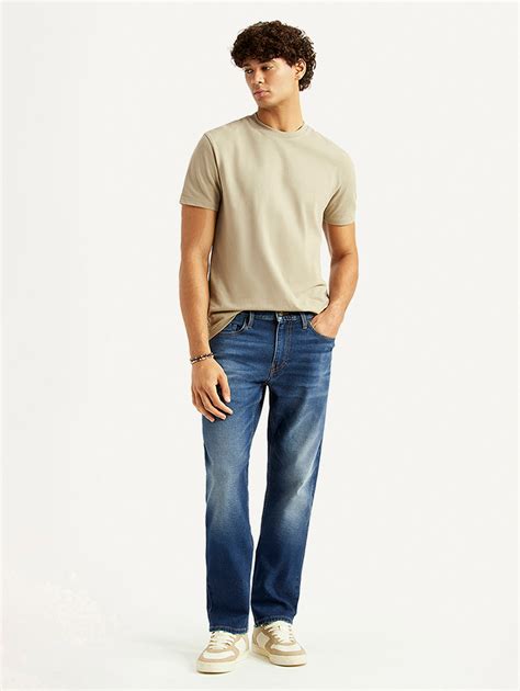 Men's 541 Blue Athletic Tapered Fit Mid Rise Jeans – Levis India Store