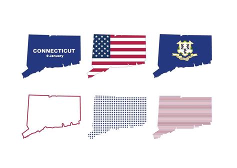 Connecticut Map Graphic by ARTONIUMW · Creative Fabrica