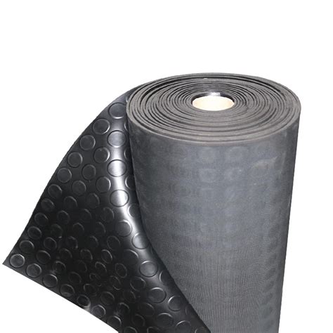 Nisorpa 16.4 x 3.3 FT Garage Floor Mat, 3mm Thickened Coin Plate PVC ...