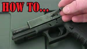 How To Remove A Glock Slide Release