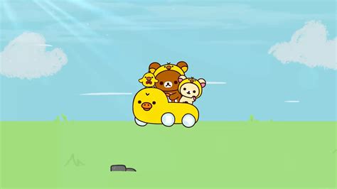 Rilakkuma and Friends Duck Car Live Wallpaper