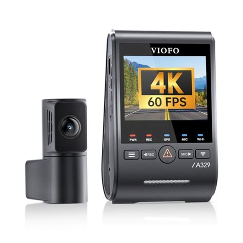 VIOFO A329S 4K 60FPS Dash Cam Front and Rear, 4K+2K Dual Dash Camera ...