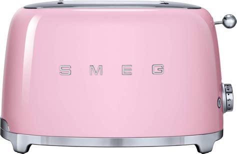 Smeg TSF01PKUK 2-Slice Toaster, Pink : Amazon.sg: Home