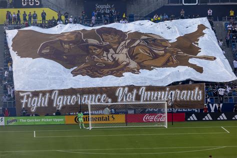 Galaxy fans protest team's silence in response to ICE raids - Los ...