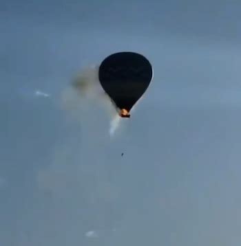 Tragedia en Brasil: un globo aerostático se prendió fuego en Santa ...