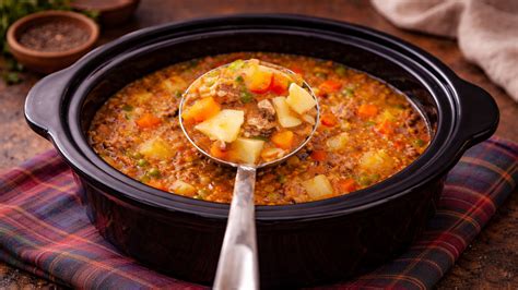 Easy savoury mince beef made in the slow cooker