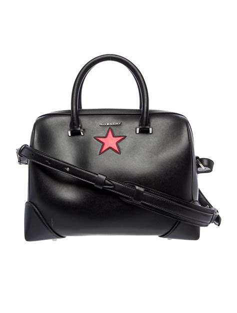 Givenchy Leather Shoulder Bag - Black Handle Bags, Handbags - GIV252968 ...