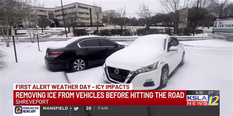 Vehicle safety following the major winter ice storm
