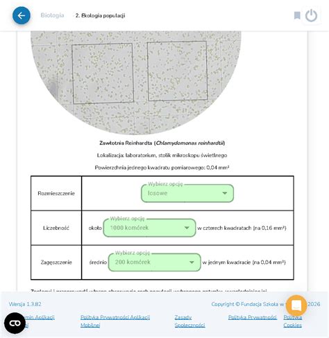 Szkoła w Chmurze 12 - Ggg - Zawłotnia Reinhardta (Chlamydomonas ...