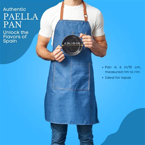 Flache Pfanne Für Glaskeramik Garcima Paella-Pfanne Aus Edelstahl 35,6 ...