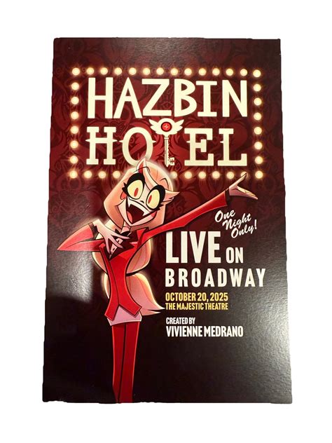 popsike.com - Hazbin Hotel Live On Broadway “Gravity” NYCC Exclusives ...