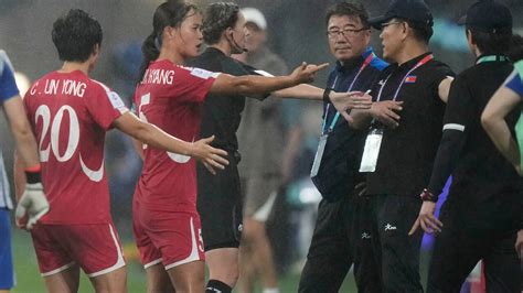 China secures Group B lead with 2-1 victory over North Korea in Women's ...