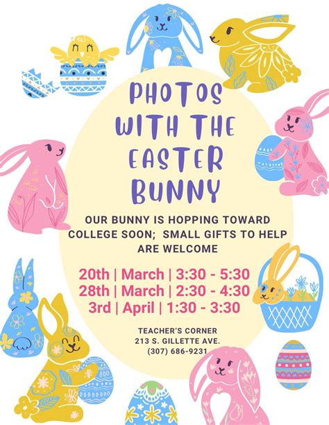 Easter Bunny Visit, 213 S Gillette Ave, Gillette, WY, 20 March 2026 ...