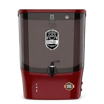 Lexzon RO Water Purifier with TDS Controller Aqua Blue Cabinet Advanced ...