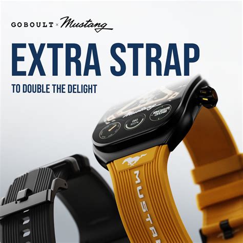 GoBoult Mustang Muscle – Premium Mustang Smartwatch
