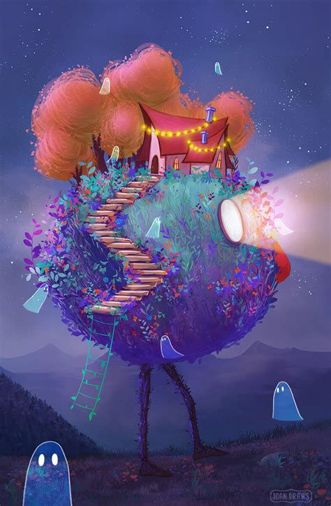 Night Plop – @joandraws on Tumblr