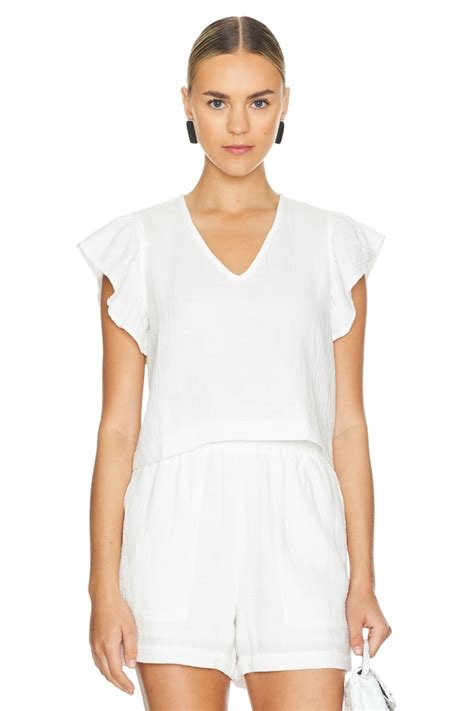 Rails Miley Top in White | REVOLVE