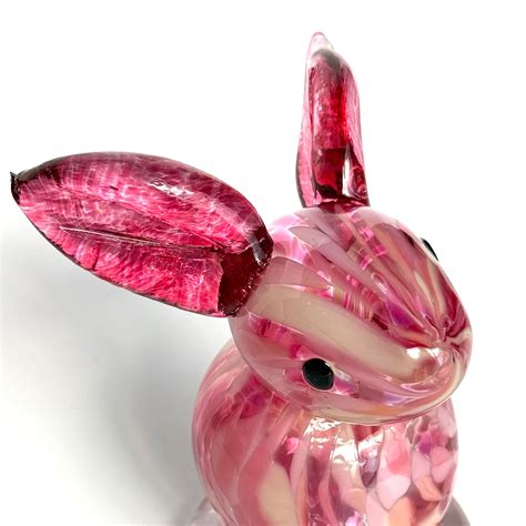 Daily Bunny 6 - Rosie - Luke Adams Glass Blowing Studio