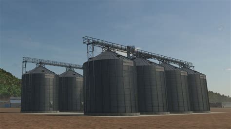 FS25 Modern grain silo V1.0.0.0 Mod - Farming Simulator 25