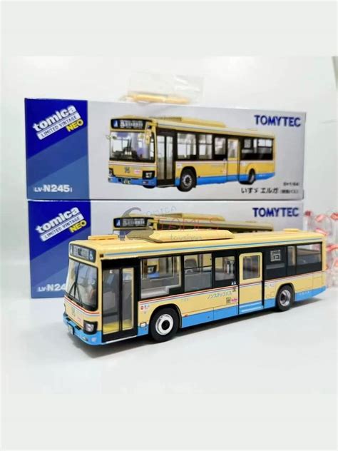 Машинка Tomytec Tomica TLV 1/64LV-N245i Isuzu Hankyu Bus Die-cast Alloy ...