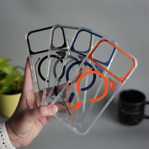 iPhone 17 Pro Max TechLine Transparent MagSafe Case with Metal Camera