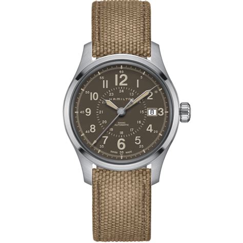 Khaki Field Auto - Dial color:brown - H70305993 | Hamilton Watch