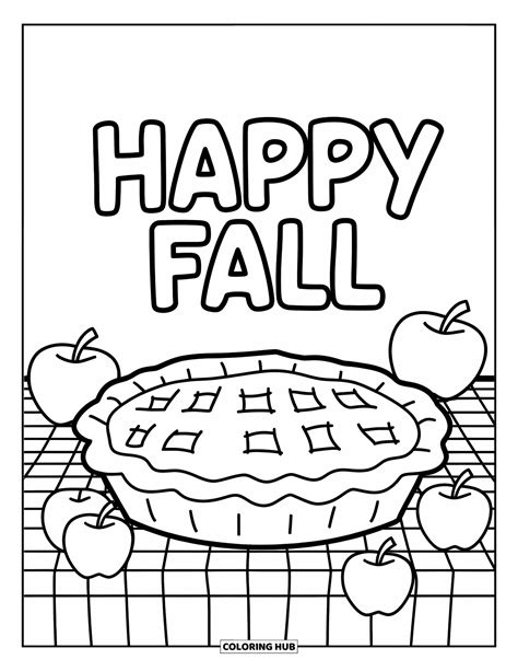 95+ Happy Fall Coloring Pages for Kids & Adults (Free Printable PDFs)