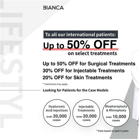 【International Patients Exclusive】Up to 50% off on Skin treatments ...