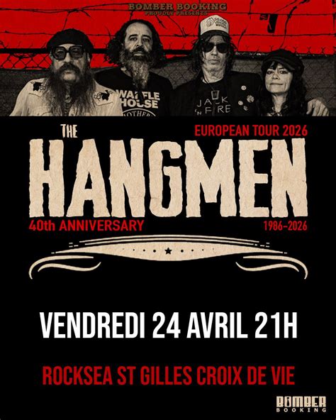 The Hangmen (US) + 1ère Partie, 19 Route de l'Aiguillon, 85800 Saint ...