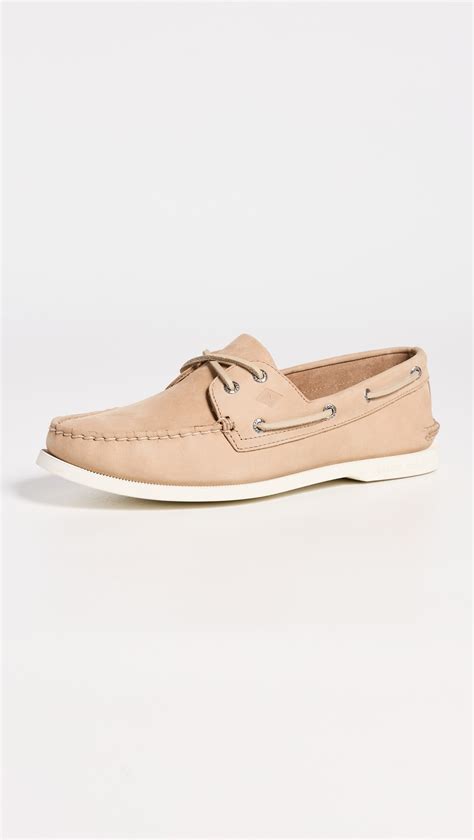 Sperry Authentic Original 2 Eye Nubuck Boat Shoes | Shopbop