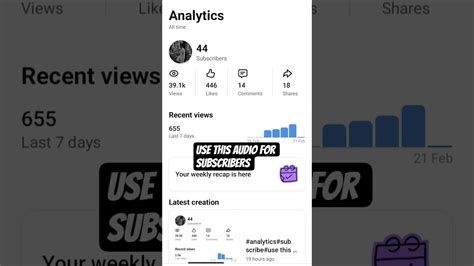 #analytics#subscribe#use this audio - YouTube