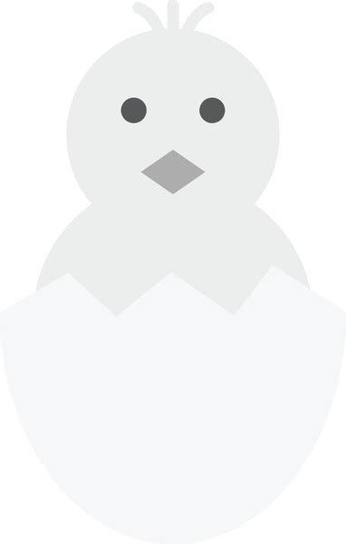 62,165 Cute Hatching Chick Egg Shell Linear Stock Vector Royalty-Free ...