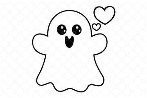 Ghost SVG, Halloween Ghosts SVG, 024 Graphic by CelestialDesignForge ...