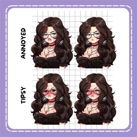 Custom Anime Pngtuber Model: Streaming Avatar Commission, Pngtuber ...