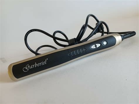 Garberiel Ceramic Hair Straightener Brush with Anion PTC Heater Comb