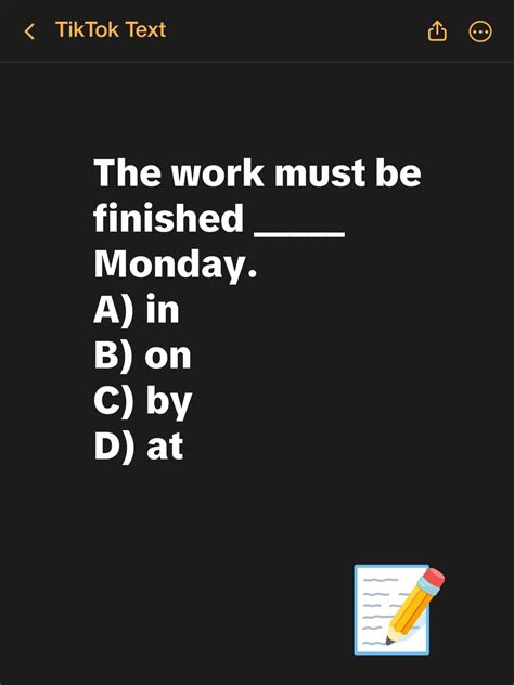 Correct Answer: Explanation: The preposition “by” is used when we ta... | Prepositions In ...