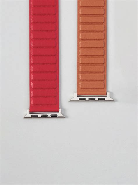 | Leather Magnetic Band for Apple Watch Series 11 (46mm) and SE 3 (44mm) - Dark Brown - Smooth ...