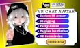 Vrchat avatar model furry vrc avatar anime vr character vr chat avatar ...
