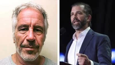 Donald Trump's son weighs in on release of Jeffrey Epstein files: 'It’s ...
