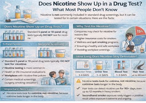 Does Nicotine Show Up in a Drug Test? What Most People Don’t Know - Dr ...