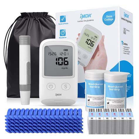 IMDK Blood Glucose Monitor Kit ...