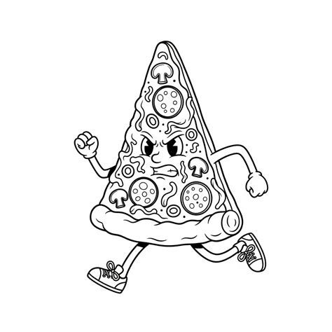 30 Pizza Coloring Pages - Bake Art and Flavor in Every Stroke!