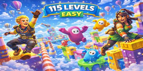 115 levels easy deathrun fall guys 8007-9670-3712 by xx_valyrotv_xx ...
