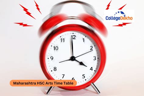 Maharashtra HSC Arts Time Table 2026 (Out): Check Maharashtra Class 12 ...