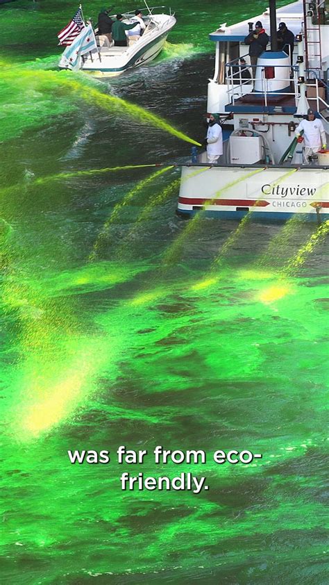 How they dye the Chicago River green