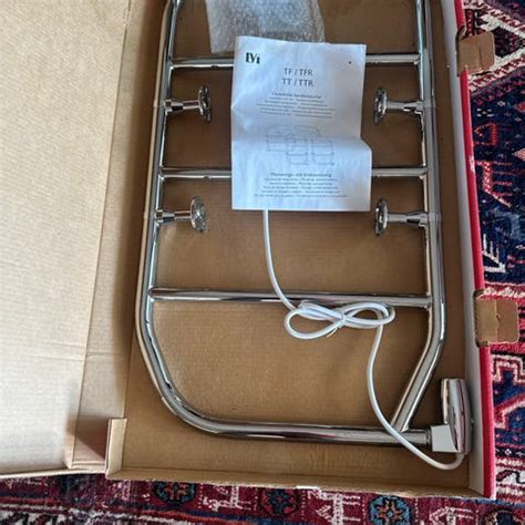 Camargue Göteborg handdukstork el/vatten svart 50x99 cm | Blocket