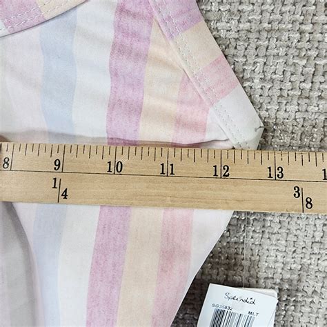 Splendid Youth 12 One-Piece Swimsuit Ombre Stripe - New with Tags