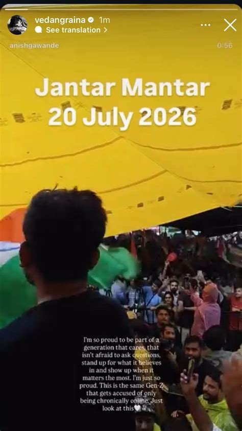 Vedang Raina voices support for CJP protest: 'Gen Z isn't afraid to ask ...