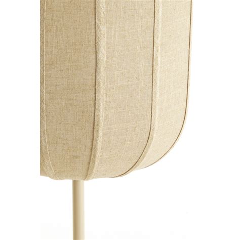 Floor lamp Ø35x165 cm SOLUNE linen natural+sand (1898513), Light ...