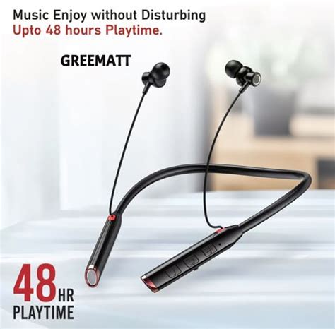 GREE MATT Vibration Alert, 48 Hours Playtime, Crystal Clear Sound,360 ...